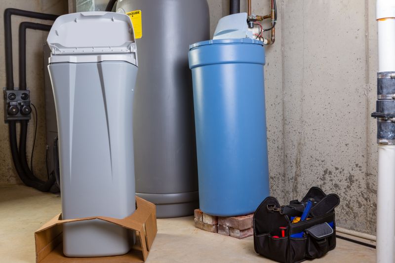 Installation of Water Softener in a Basement