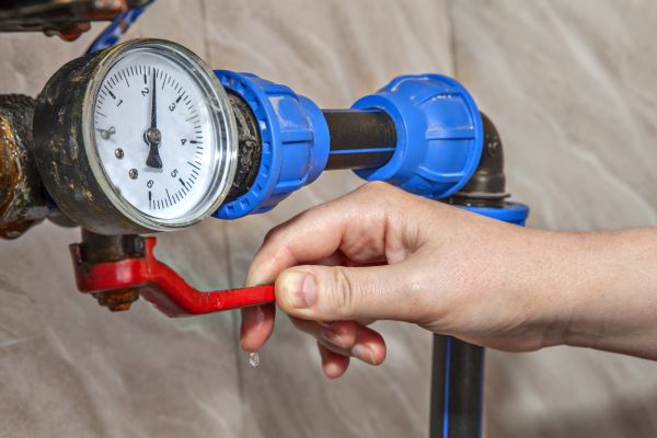 Shut Off Valve Installation in Irving
