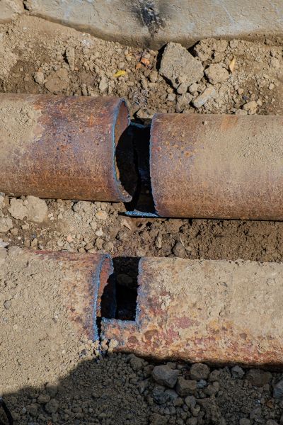Corroded Pipe Repair in Irving