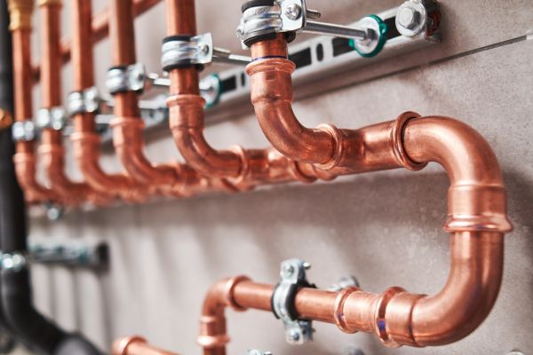 Copper Plumbing Installation in Irving