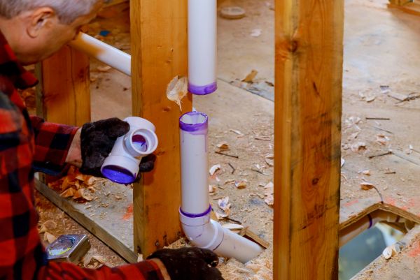 Building Plumbing Installation in Irving