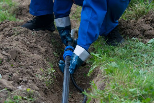 Water Line Installation in Irving