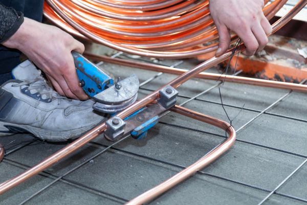 Copper Piping Installation in Irving