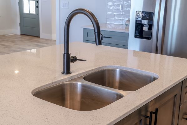 Double Basin Sink Installation in Irving